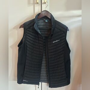 EUC Eddie Bauer Black Quilted Vest
